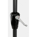 Ombrellone da giardino Atlanta cm 270x h240 con snodo Antracite-Pavone - Samnite