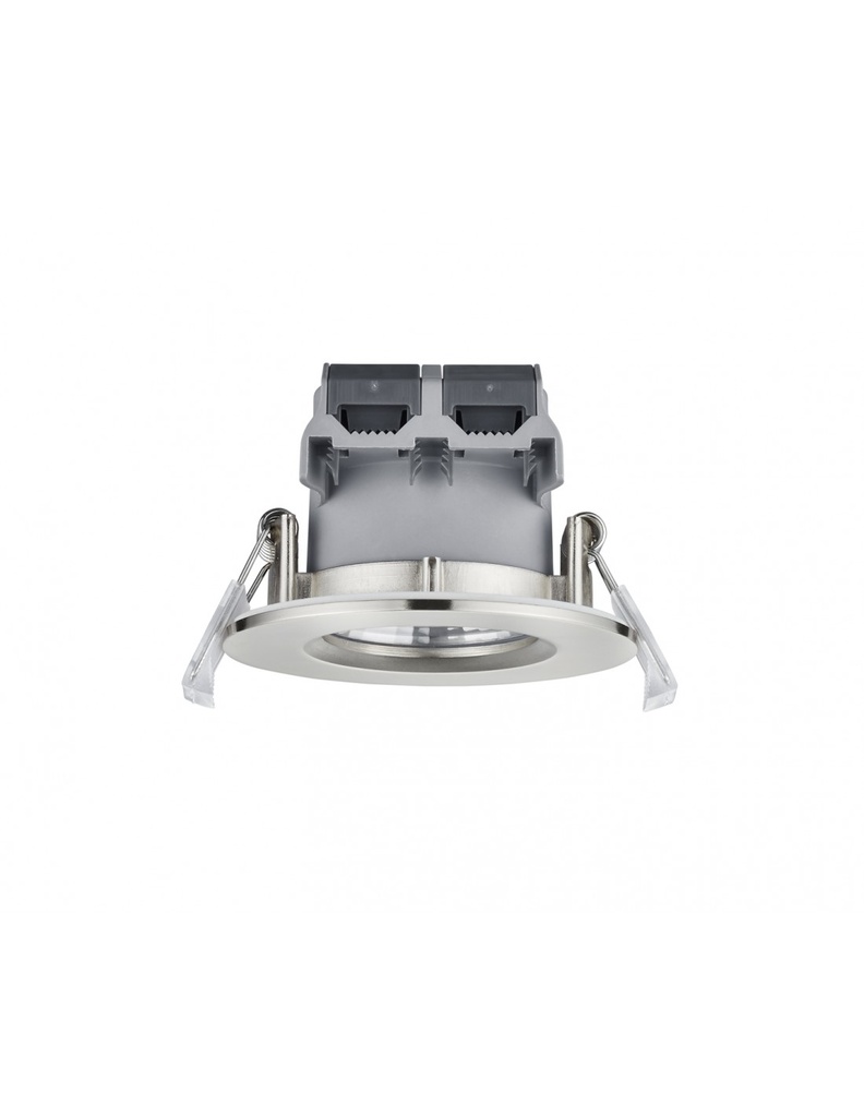 Faretto da Incasso Rotondo Zagros Nichel Led 5W IP65 Ø8 cm Trio Lighting - Samnite