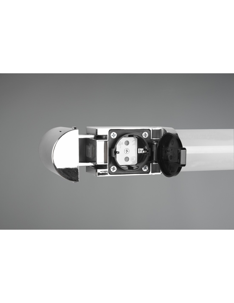 Lampada Specchio Bagno Piera Led 8w IP44 Bordo Cromo Trio Lighting - Samnite