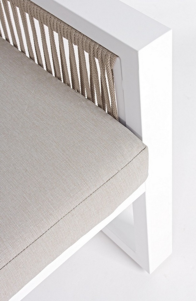 Set salotto giardino Captiva bianco - Samnite