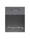 Sospensione 4 Faretti Spot GU10 Orientabili Marley Nichel Trio Lighting - Samnite