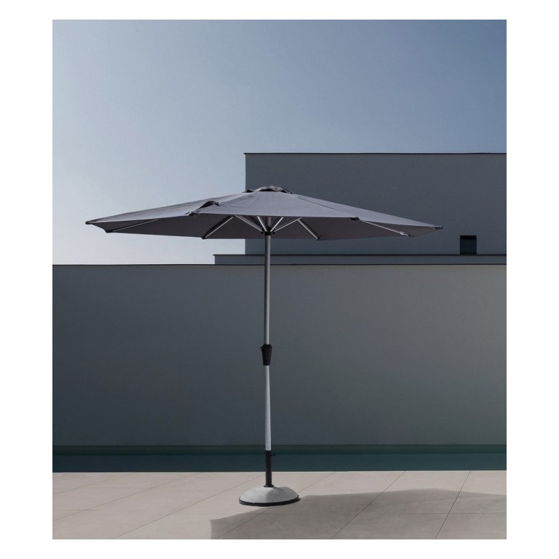 Ombrellone da giardino Vienna grigio 2,5 m - Samnite