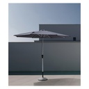Ombrellone da giardino Vienna grigio 2,5 m - Samnite