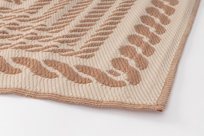 Tappeto Kashan Beige-Marrone 180X270 - Samnite
