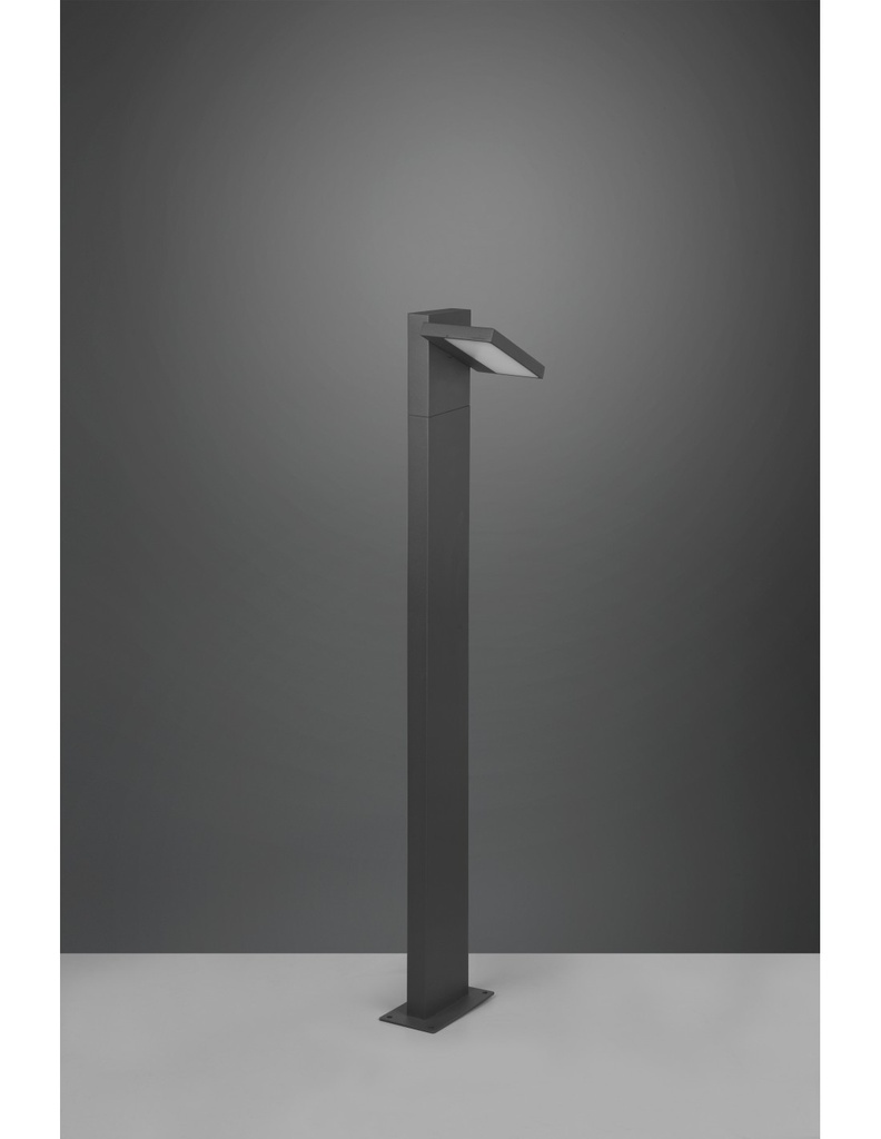 Palo Alto Da Esterno Led Alluminio Antracite IP54 Horton Trio Lighting - Samnite