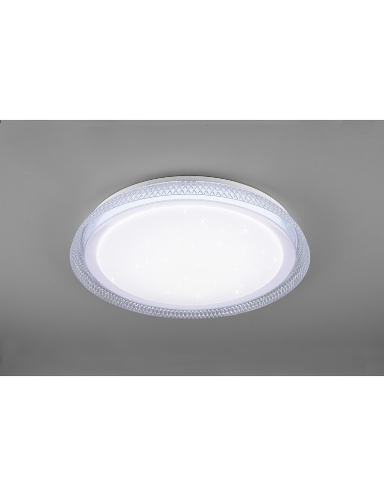 Plafoniera Moderna Led 24W Dimmerabile Heracles Bianco Ø50 cm Trio Lighting - Samnite