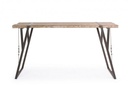 Tavolo bar stile industrial Blocks 200x54 cm - Samnite