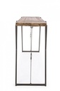Tavolo bar stile industrial Blocks 200x54 cm - Samnite