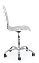 Sedia ufficio acciaio similpelle Young Paris cm 42,5 x 40 x 87 - Samnite