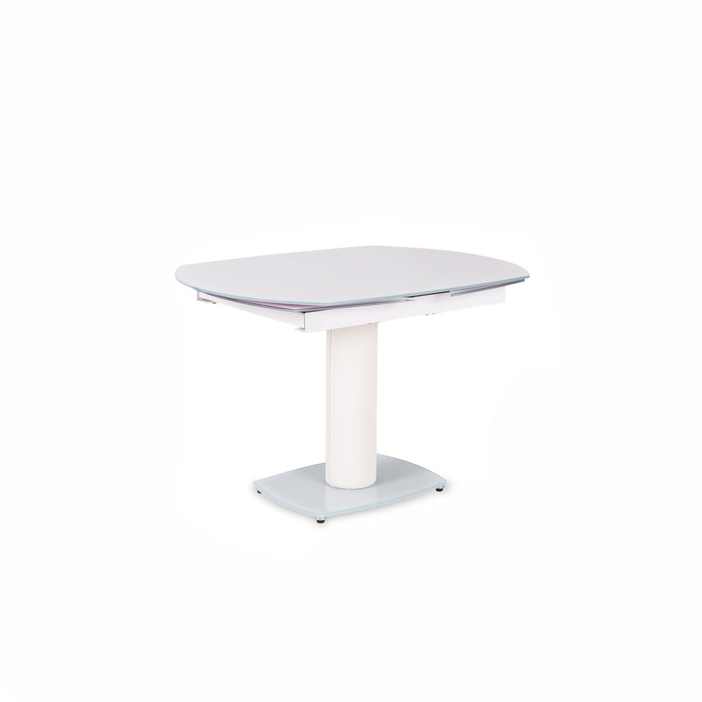 Tavolo Allungabile bianco 90 cm x 120-180 cm H. 76 cm - Samnite