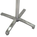 Base Tavolo in alluminio grigio ribaltabile cm52x52h72
