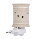 Bruciaessenze plug ceramica cm9,8x7,1h13