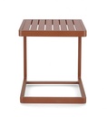 2x Tavolino Konnor 40X40 Terracotta