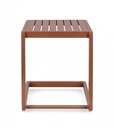 2x Tavolino Konnor 40X40 Terracotta