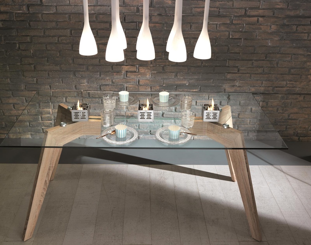 3x Set di 3 biocamini in acciaio grigio chiaro 10x10x8h cm