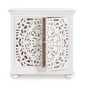 Credenza 2 ante legno bianco Alinta cm 96 x 43 x 98