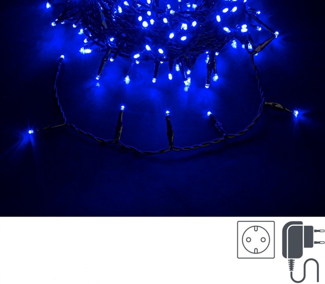 12x 300L Blu 5Mm Filo Verde Ip44