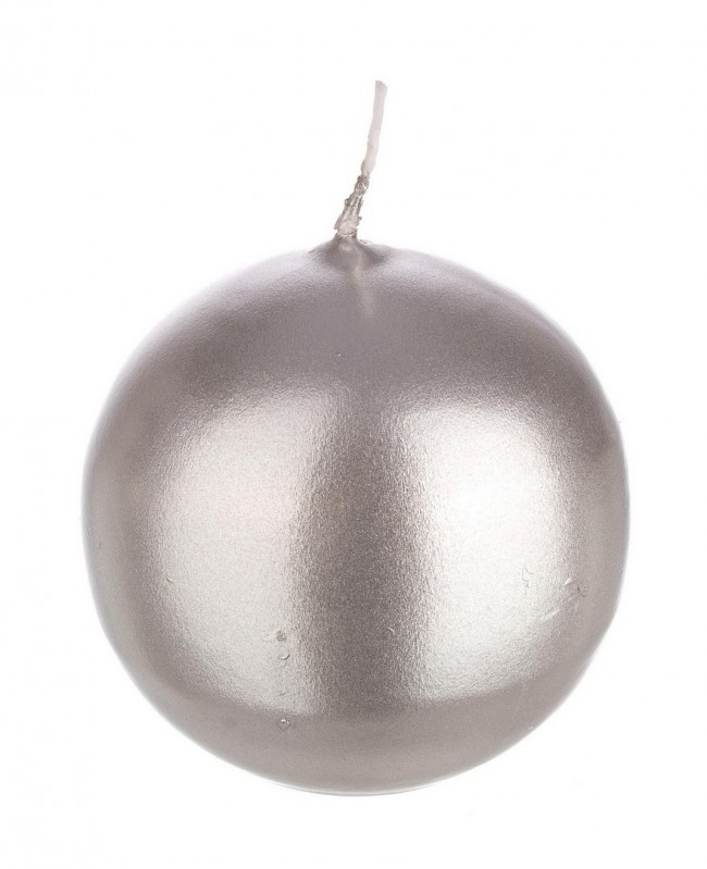 12x Candela Basic Sfera Argento D7