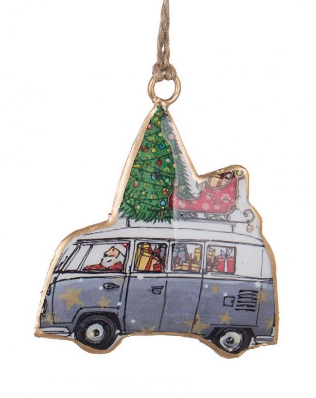 12x Pendaglio Sammy Furgoncino Grigio C