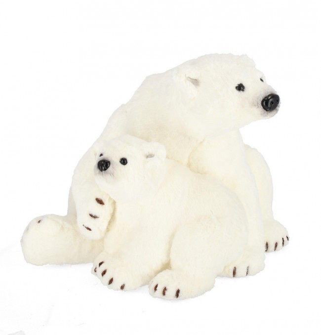 1x Famiglia Orso Bobby Seduto 46X38H