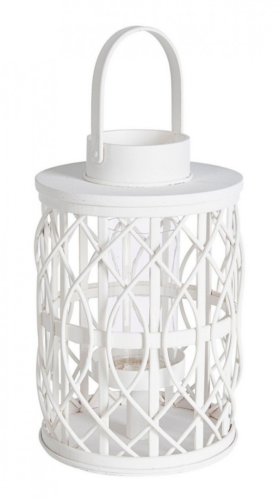 2x Lanterna Tanami Bamboo To Bianco M