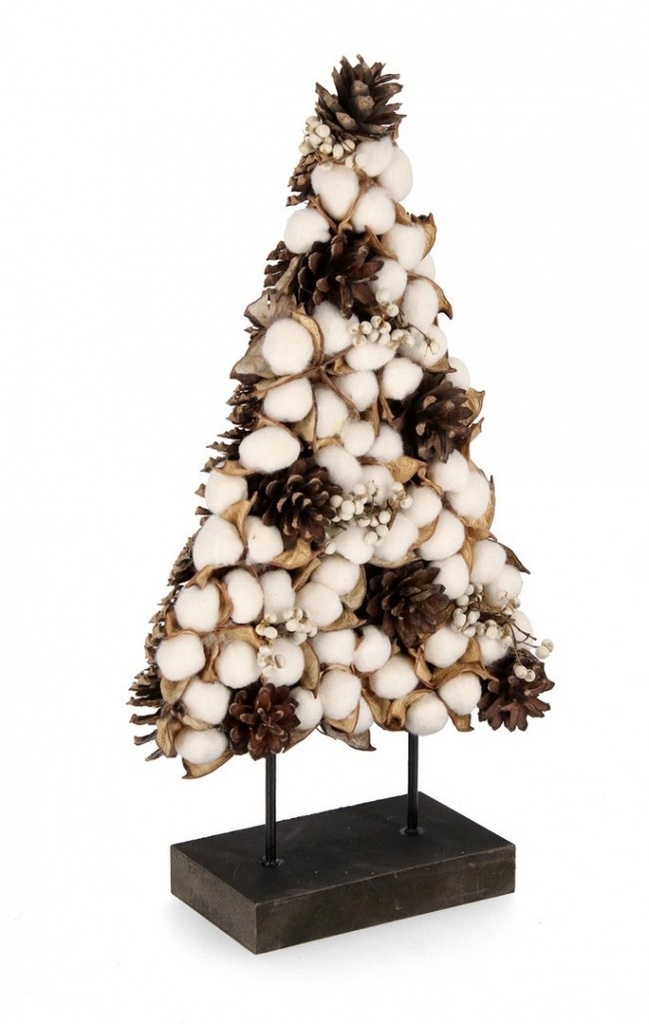 2x Pino Loiza Stand Fiore Cotone 24X41,5H