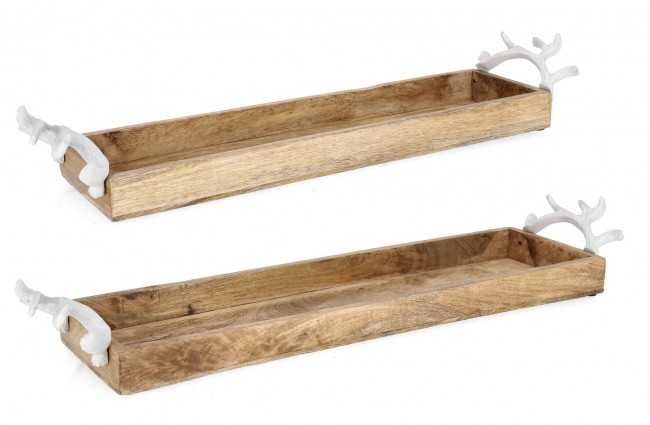 2x Set2 Vassoio Ethel Rett Nat