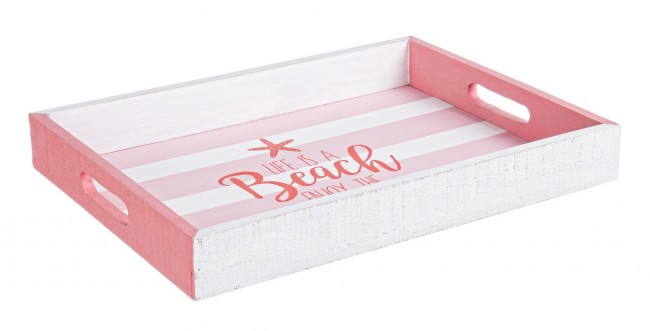 2x Vassoio Malibu' Rett. Rosso L