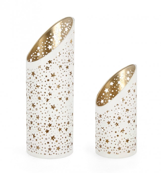 3x Set2 P.Candela Amaltea Cil Bianco