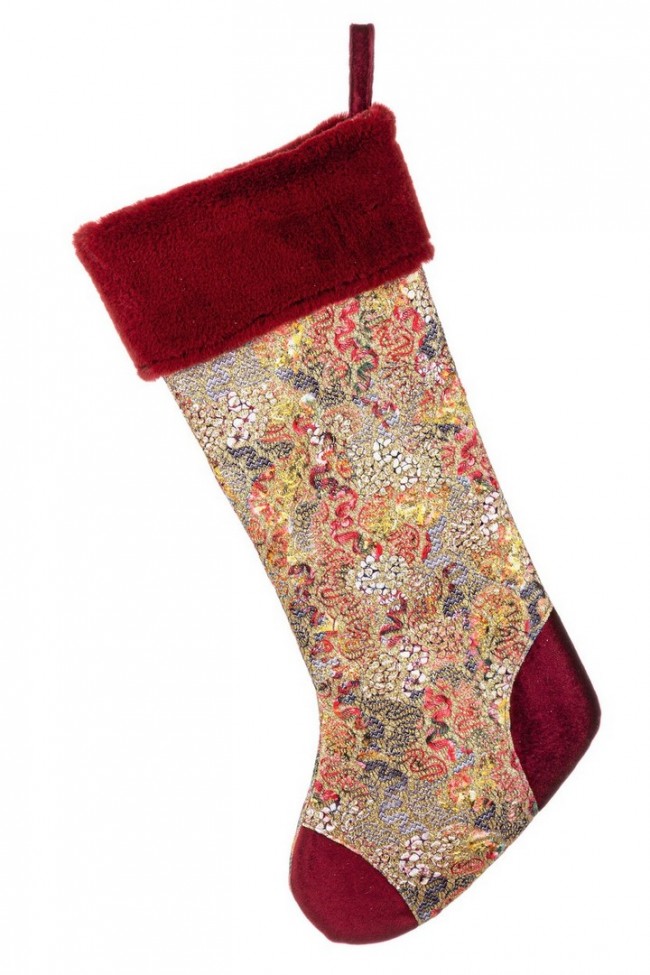 4x Calza Kaleido Rosso