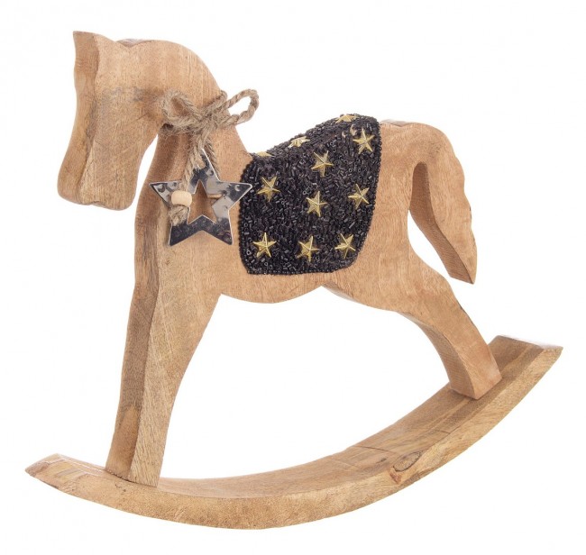 4x Cavallino Bernarld Legno Nat