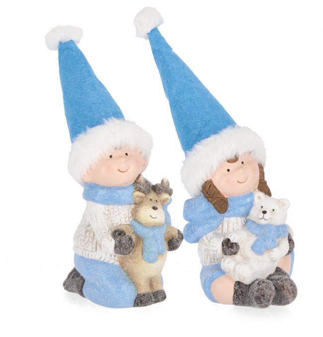 4x Decorazione Blanca Bimbi Azz Ass2