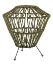 4x Lanterna Grass Treppiede Verde L