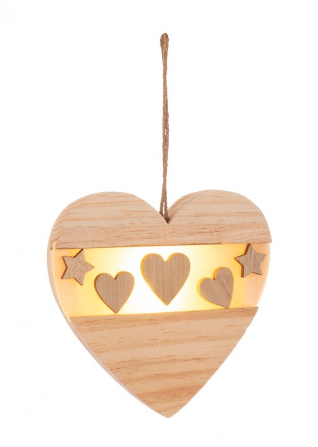 4x Pendaglio April Cuore C