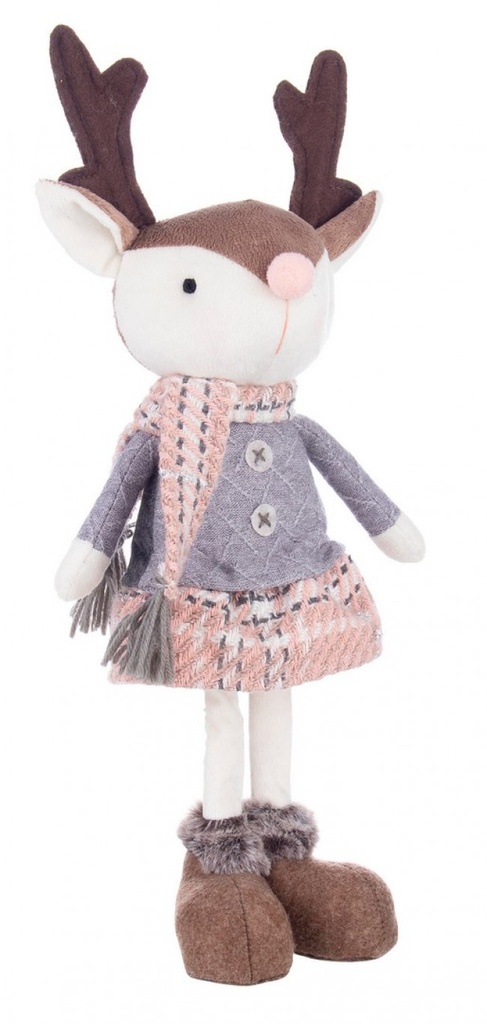 4x Renna Linsay Stand Gonna Grigio