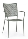 4x Sedia C-Br Lizette Dark Olive