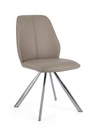 4x Sedia Maxwell Pu Tortora