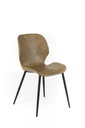 Set di 4 Sedie Eleganti e Confortevoli in Soft-Touch, 55cm x 45cm x 83cm