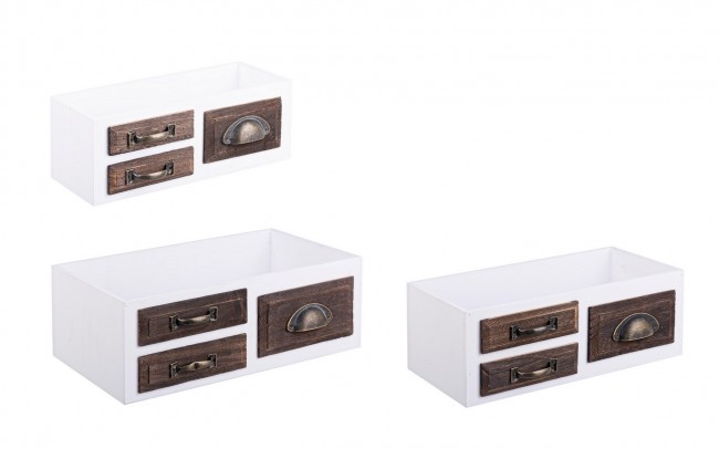 4x Set3 Cassettina Jacob Bia-Marrone