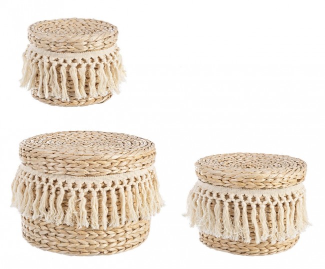 4x Set3 Cesta C-Coperchio Alma To