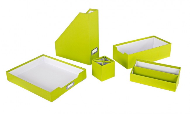 4x Set5 Box Desk Verde Opaco