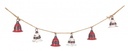 4x String 6F Lindy Bell Met Rosso