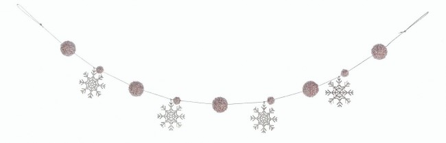 4x String Glitters Rosa H150