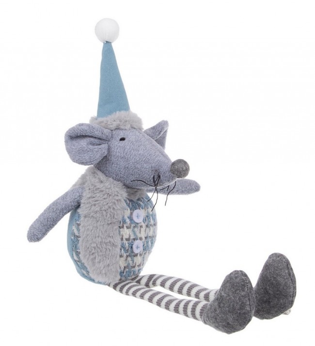 4x Topolino Heather Legs Sciarpa Grigio H41