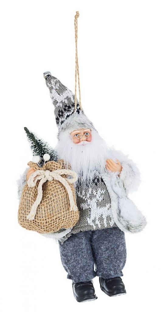 6x Babbo Holly Argento Xs