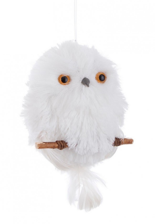 8x Pendaglio Trixie Gufo Bianco C