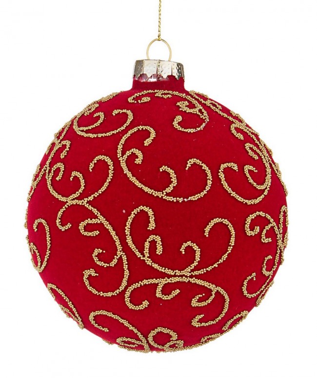 8x Sfera Vt Garnish Rosso D100