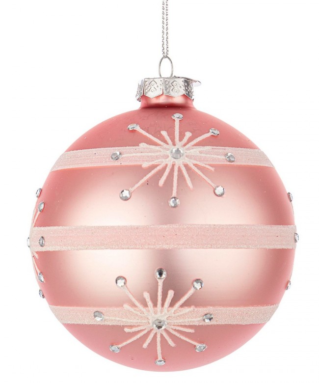 8x Sfera Vt Glimmer Oro Rosa D100