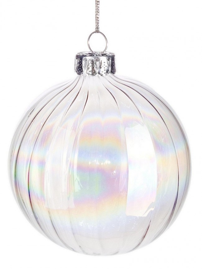 8x Sfera Vt Spicchio Iridescente  D100