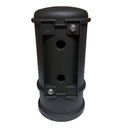 Accessorio per montaggio due lampade su palo D.60 grafite